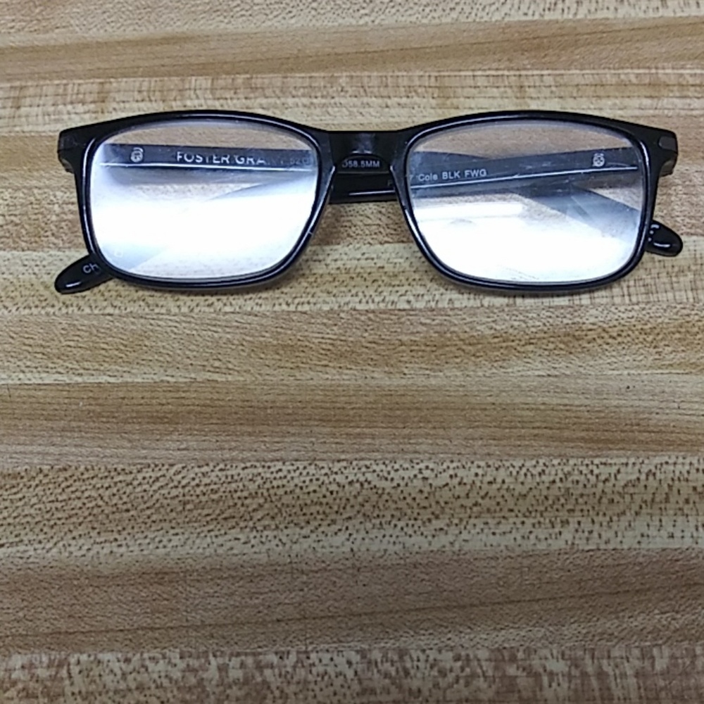 All Black Glasses